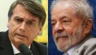 Datafolha mostra Lula em primeiro e Bolsonaro em segundo na corrida eleitoral