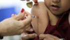 Crianças de 1 a menores de 5 anos precisaram ser vacinadas
