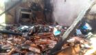 Fogo destrói casa no bairro Canguru