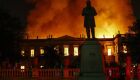 Museu Nacional pegou fogo há um mês