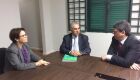 A deputada federal Tereza Cristina e o governador Reinaldo Azambuja se reuniram com o secretário do PPI, Tarcísio Gomes