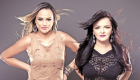 A dupla sertaneja Patrícia e Adriana abre a programação musical cantando seus maiores sucessos