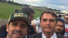 Produtor rural Julio Nunes e presidente Bolsonaro