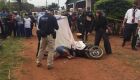 Motociclista é executado por pistoleiros na fronteira