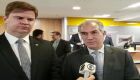 Ministro de Desenvolvimento, Gustavo Canuto, e o governador do Estado de Mato Grosso do Sul, Reinaldo Azambuja