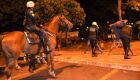 Na área central da capital, o Esquadrão Independente de Polícia Militar Montada realizou abordagens e policiamento preventivo