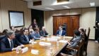 Ministro da Infraestrutura se reuniu com o governador e secretário da Semagro