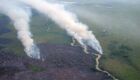 AGORA - Fumaça sobre Campo Grande pode ter vindo do incêndio no Pantanal