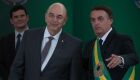 Presidente, Jair Bolsonaro e o Ministro da Cidadania, Osmar Terra