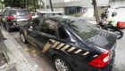 Policiais Federais chegam a Operadora de Telefonia Oi na Zona Sul do Rio de Janeiro