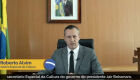 Roberto Alvim, Secretário Especial da Cultura, do governo Bolsonaro, durante vídeo polêmico