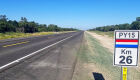 Trecho da rodovia PY 15
