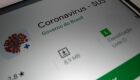 App "Coronavírus SUS" na loja da Play Store