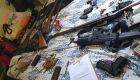 Armas encontradas pela PF durante Operação Refugio