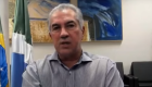 Na foto o governador de MS, Reinaldo Azambuja, durante a entrevista no programa "Os Pingos nos Is"