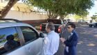Presidente da CAAMS, José Armando Amado e diretor tesoureiro César Palumbo Fernandes