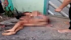 Vídeo: jovem é esfaqueada e abandonada seminua na rua