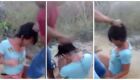 Vídeo: travesti é chicoteada por gravar vídeo tomando cerveja