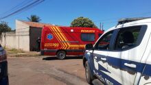 Corpo de Bombeiros encaminhou o homem para o hospital