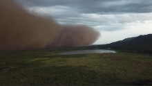 Tempestade de areia pode voltar a acontecer em MS