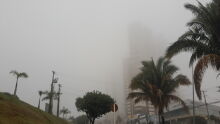 Campo Grande amanhece encoberta de névoa