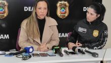 Delegadas Elaine Benicasa e Analu Lacerda deram detalhes sobre o crime de Amalha Mariano