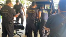 Agentes da PF apreenderam cofre no TJMS - 