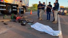 Motociclista morto em acidente na BR-163 é identificado