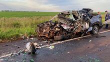 Casal que estava na Fiat Toro morreram antes mesmo da chegada do socorro