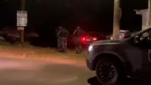 Até o Batalhão de Choque se envolveu na ocorrência