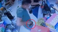 A arma do policial disparou acidentalmente 