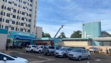 Magirus, do Corpo de Bombeiros, precisou ser acionada para remover a vítima