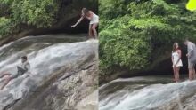 JD1TV: Homem cai de cachoeira ao pedir a namorada em casamento