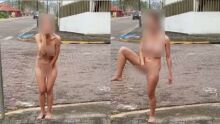 Mulher sai andando nua na rua após matar o pai e confessa crime: 'Me prostituía'