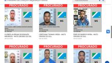 MS tem oito foragidos incluídos na nova "lista vermelha" criada pelo Ministério da Justiça