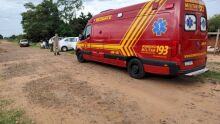 O &oacute;bito foi constatado pelas equipes de socorro