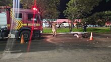 Mulher morre atropelada por motocicleta na Avenida C&ocirc;nsul Assaf Trad