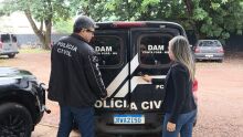Ele foi preso em flagrante pela Polícia Civil