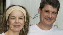 Angelita Graciane e Paulo de Tarso, presidente da Unimed