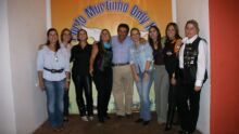 Nelson Cintra e equipe organizadora do sexto Porto Murtinho Only Harley