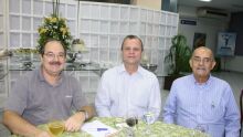 Valmor Toninelo, Álvaro Fialho e Raul Barbosa