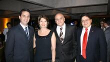 Luiz Fernando Buainain,  Marisa Serrano,  José Marques e Roberto Oshiro 