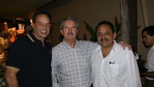 Zeca Lopes, João Batista e Paulo Ortiz