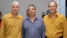 GEVÁSIO PERUZZO, CARLOS CARDOSO E ANTÔNIO LUIZ BASIANI