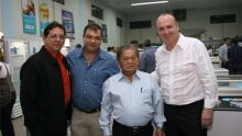 JOÃO VICENTE, JOSÉ DO PATROCÍNIO, AKIRA OTSUBO E ROBERTO RECH