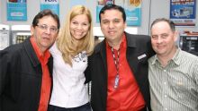 JOÃO VICENTE, SANDRA GONÇALVES, MÁRCIO VICENTE E NERI SCHEINER