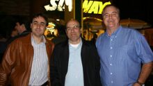 José Barbiere, Vanderlei Salunoni e Gustavo Vilela