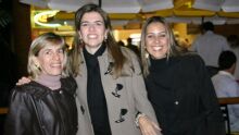 Luciene Andrade, Carla Correa e Glena Pessini 