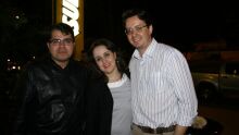 Nelson Brito, Ana Lia Maksoud e Juliano Ruiz 