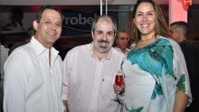 André Furquin, Luiz Pedro e Iara Diniz